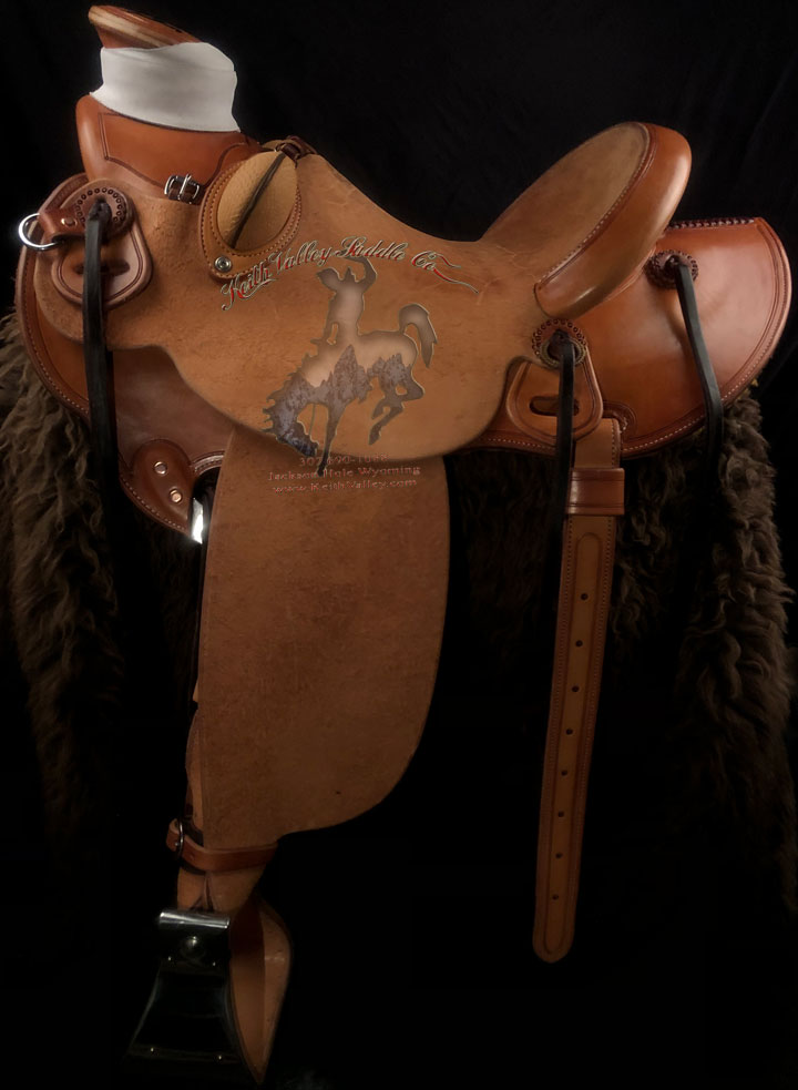 The Wapiti backcountry Wade - 16 inch seat Mule bars. Hand built by Keith Valley